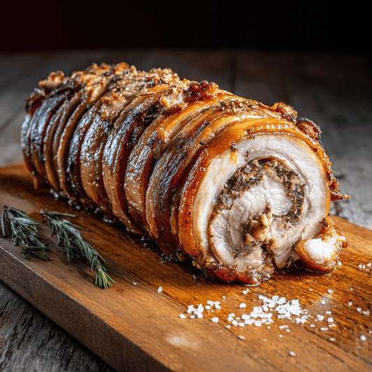 Porchetta de Cerdo en Pieza - Receta Italiana - Mr Pork
