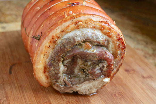 Porchetta con Panceta de Cerdo con Cuero - Mr Pork