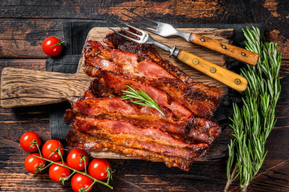 Tocino de Cerdo Ahumado Laminado 500grs