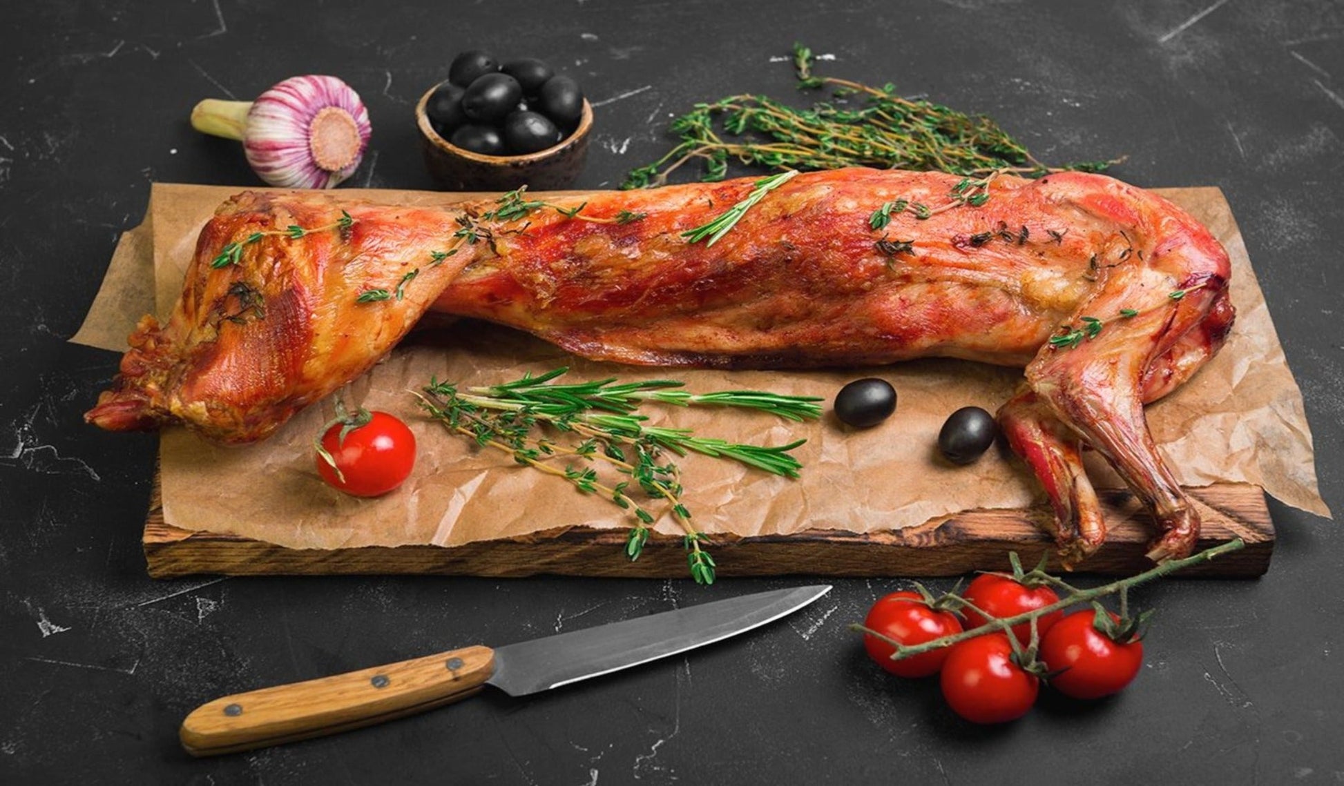 Conejo chileno entero (crudo) - Mr Pork