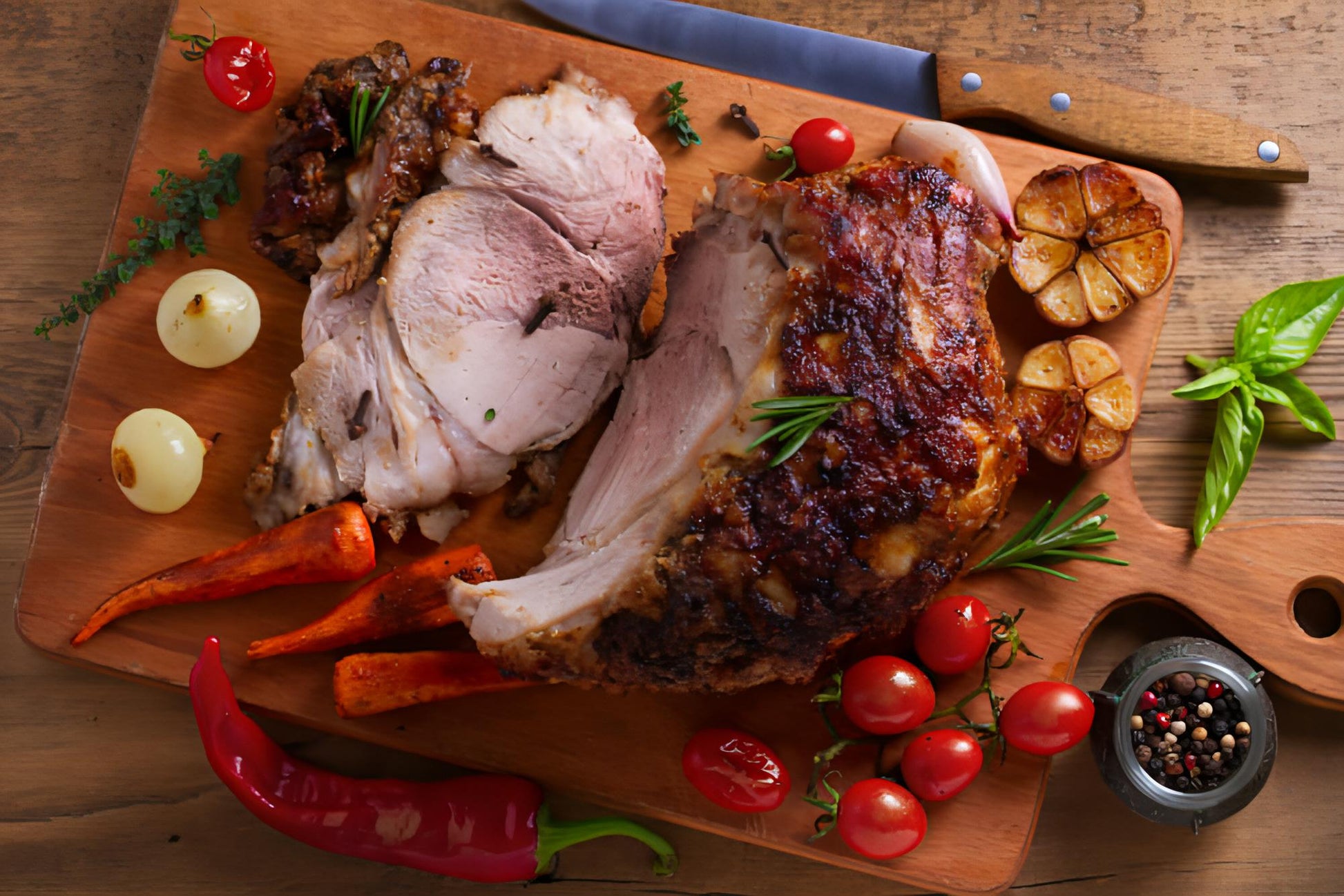 Pierna de cerdo chileno ajamonada (Lista para consumir) - Mr Pork